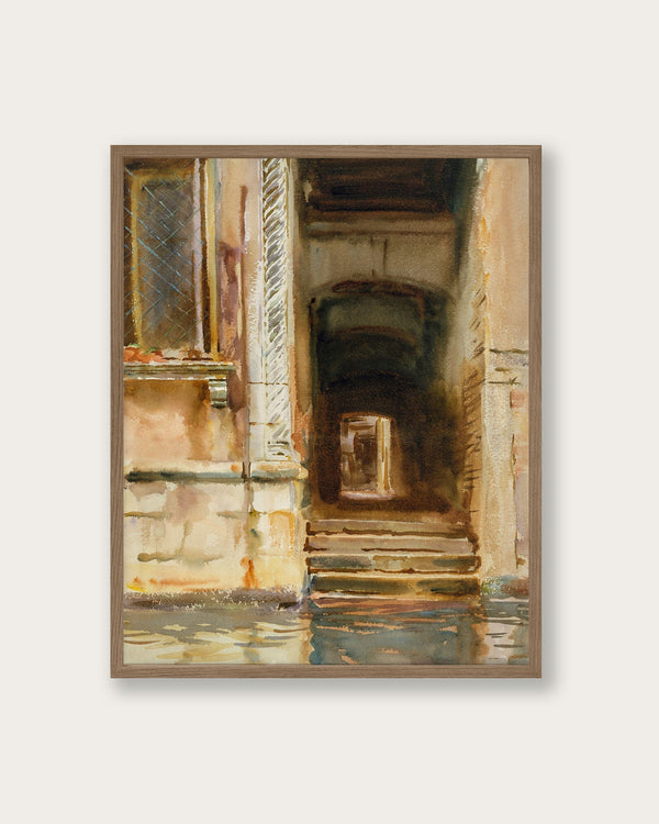 "Venetian Passageway" Art Print - Lone Fox