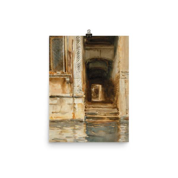 "Venetian Passageway" Art Print - Lone Fox