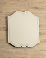 Venetian Style Crest Mirror with Etched Details, Italy, 1950s - Lone Fox