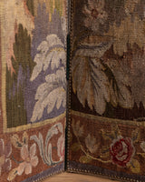 Verdure - Style Needlepoint Tapestry Folding Screen, Europe, 1930's - Lone Fox
