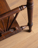 Victorian Oak Parlor Table, Late 19th Century - Lone Fox