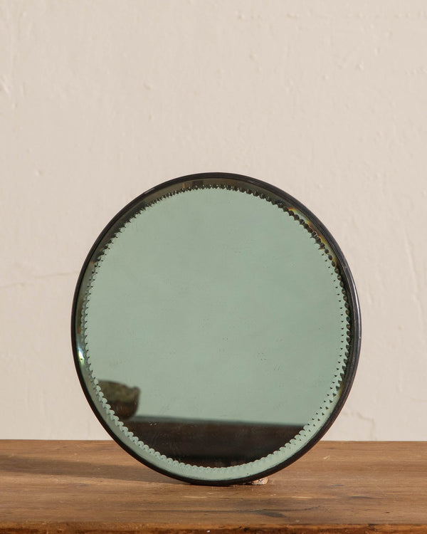 Victorian Round Cut Mirror - Lone Fox