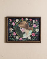 Victorian Woman Portrait Oil Painting from 1915 - Lone Fox