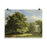 "View in the Bentheim Forest" Art Print - Lone Fox