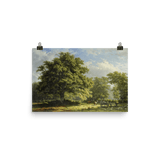 "View in the Bentheim Forest" Art Print - Lone Fox