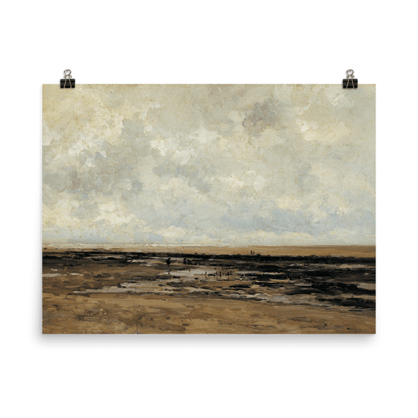 "Villerville Beach" Art Print - Lone Fox