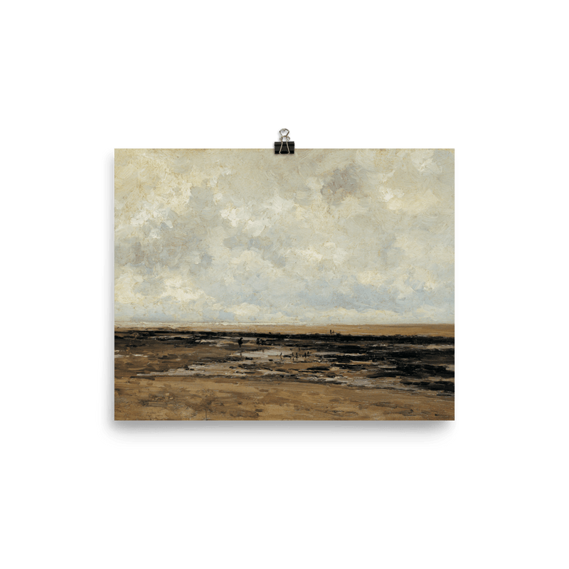 "Villerville Beach" Art Print - Lone Fox