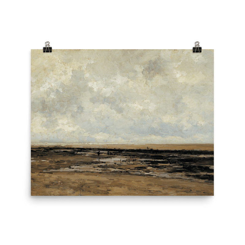 "Villerville Beach" Art Print - Lone Fox