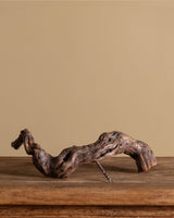 Vine Root Corkscrew Sculpture, American, 1970's - Lone Fox