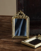 Vintage Baroque Gold Mirror Ornament - Lone Fox