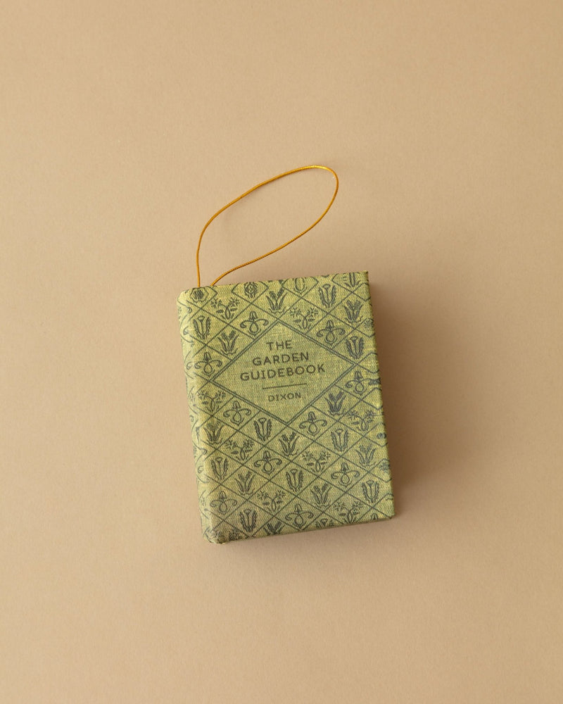 Vintage Fabric Book Ornament - Lone Fox