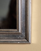 Vintage Silver Square Mirror, 1970's - Lone Fox