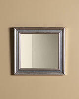 Vintage Silver Square Mirror, 1970's - Lone Fox