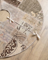 Vintage Turkish Kilim Patchwork Tree Skirt 03 - Lone Fox