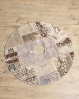 Vintage Turkish Kilim Patchwork Tree Skirt 04 - Lone Fox