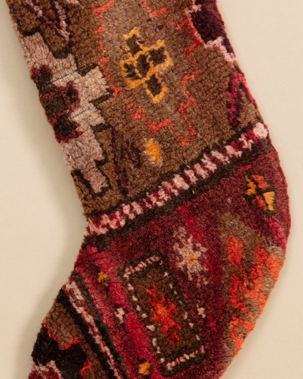 Vintage Turkish Kilim Stocking 02 - Lone Fox