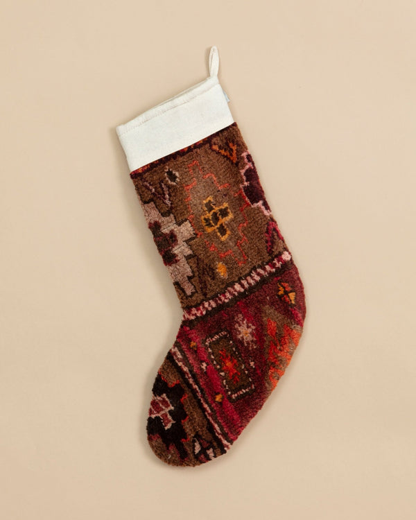 Vintage Turkish Kilim Stocking 02 - Lone Fox