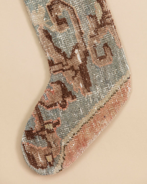 Vintage Turkish Kilim Stocking 03 - Lone Fox