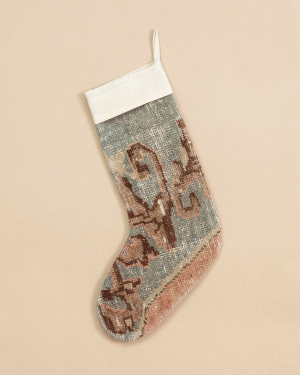 Vintage Turkish Kilim Stocking 03 - Lone Fox