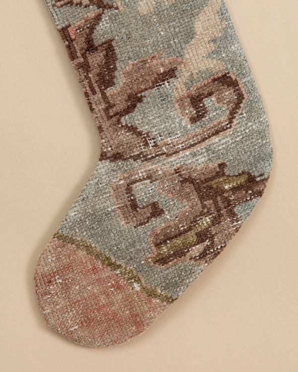 Vintage Turkish Kilim Stocking 04 - Lone Fox