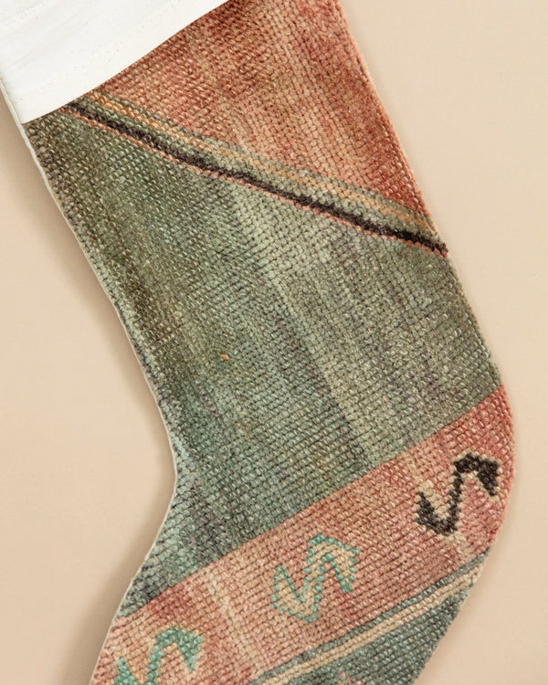 Vintage Turkish Kilim Stocking 05 - Lone Fox