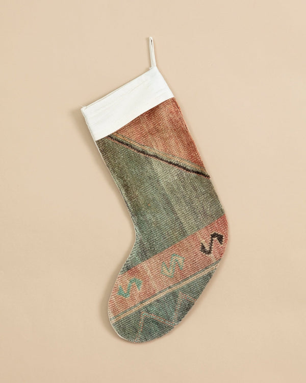 Vintage Turkish Kilim Stocking 05 - Lone Fox