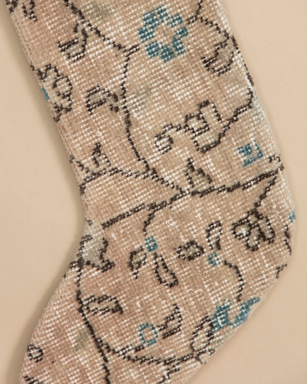 Vintage Turkish Kilim Stocking 07 - Lone Fox