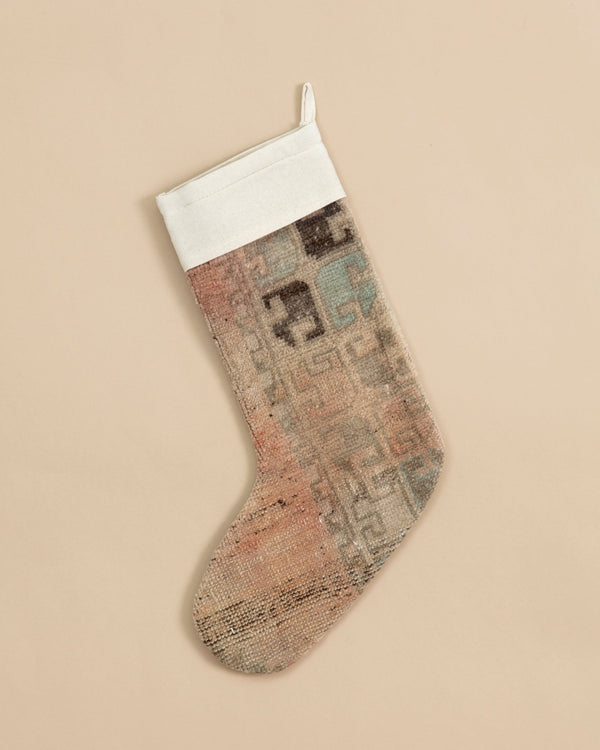 Vintage Turkish Kilim Stocking 12 - Lone Fox
