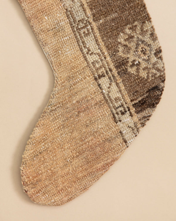 Vintage Turkish Kilim Stocking 14 - Lone Fox