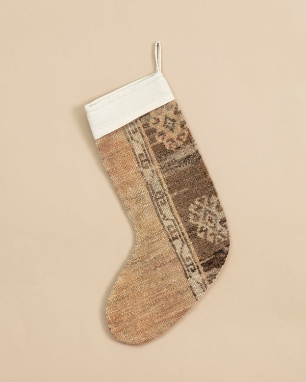 Vintage Turkish Kilim Stocking 14 - Lone Fox