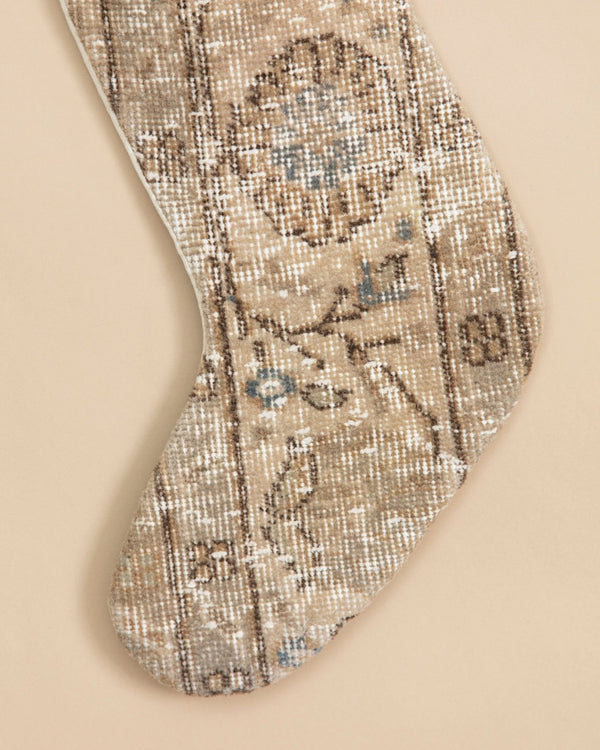 Vintage Turkish Kilim Stocking 19 - Lone Fox