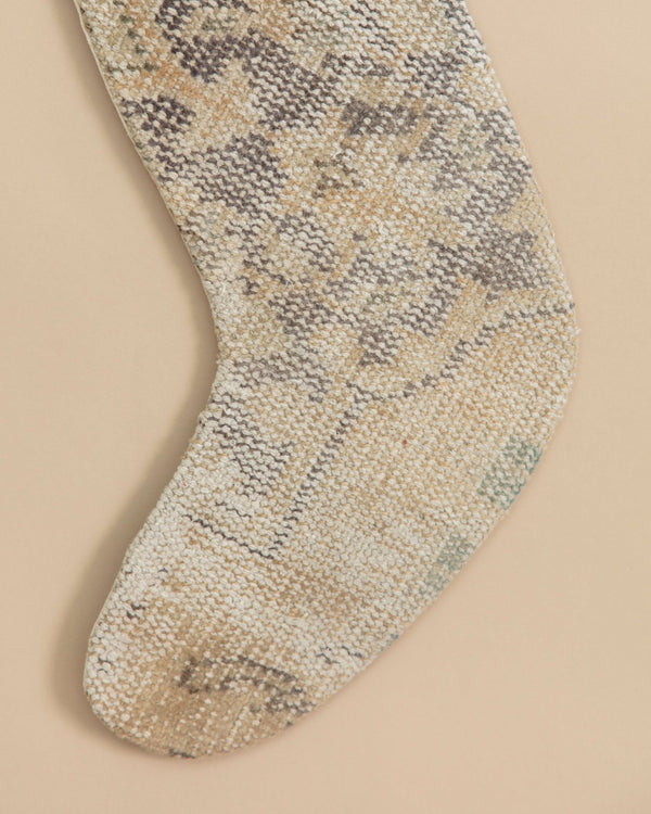 Vintage Turkish Kilim Stocking 21 - Lone Fox