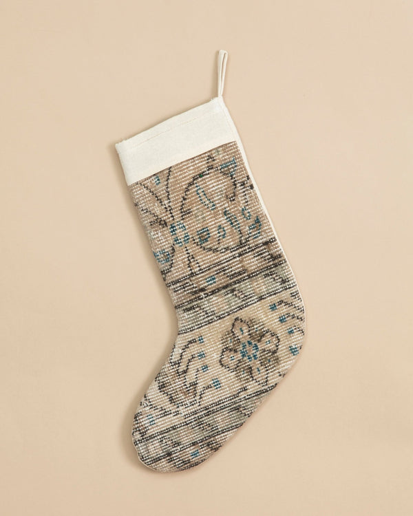 Vintage Turkish Kilim Stocking 22 - Lone Fox