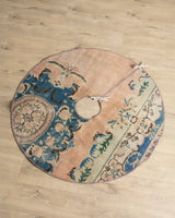 Vintage Turkish Kilim Tree Skirt 02 - Lone Fox