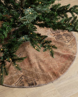 Vintage Turkish Kilim Tree Skirt 03 - Lone Fox