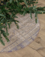 Vintage Turkish Kilim Tree Skirt 04 - Lone Fox