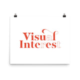 Visual Interest Art Print - Lone Fox