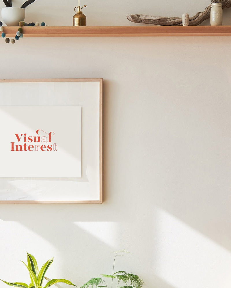 Visual Interest Art Print – Lone Fox