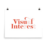 Visual Interest Art Print - Lone Fox