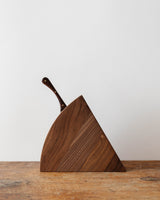 Walnut Cheese Block w/ Hand Forged Knife - Lone Fox