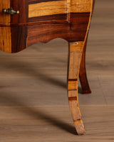 Walnut & Rosewood Parquetry Bombay Chest, Late 19th Century - Lone Fox