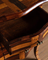 Walnut & Rosewood Parquetry Bombay Chest, Late 19th Century - Lone Fox