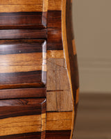 Walnut & Rosewood Parquetry Bombay Chest, Late 19th Century - Lone Fox