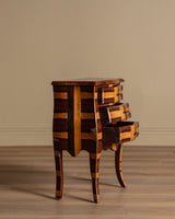 Walnut & Rosewood Parquetry Bombay Chest, Late 19th Century - Lone Fox