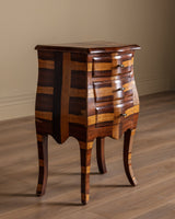 Walnut & Rosewood Parquetry Bombay Chest, Late 19th Century - Lone Fox