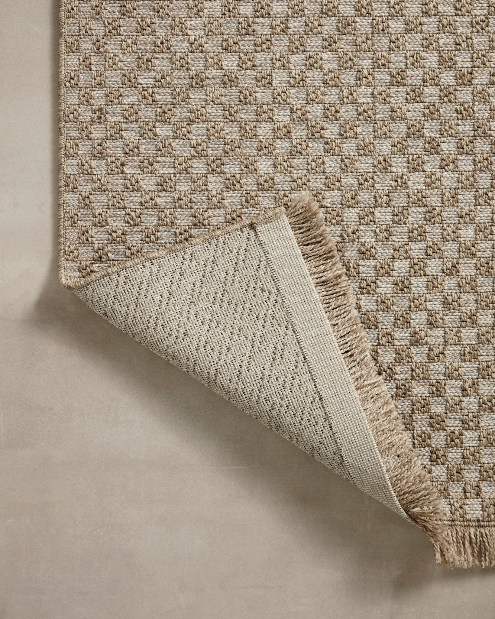 Walter Checkered Indoor/Outdoor Rug – Lone Fox