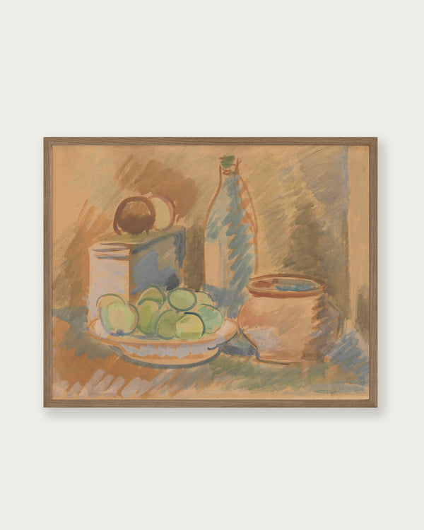 "Warm Still life (1938)" Art Print - Lone Fox