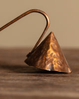 Whimsy Hammered Copper Candle Snuffer, Mexico, 1960's - Lone Fox