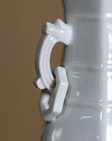 White Porcelain Archaic Vase, China, Mid-20th Century - Lone Fox
