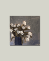 "White Tulips" Print: 5x5 - Lone Fox
